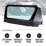 Kawasaki KRX Tinted Rear Windshield