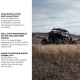 Polaris Pro R Tinted Rear Windshield (2022 - 2024)