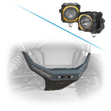RZR Pro XP 2020-2024 Front Winch Bumper with light options.