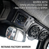 CanAm Defender | 2018-2026 HD10 & 2026 HD11 | 4-Speaker Overhead Sound Bar w/MRB4 Bluetooth and Kicker KM Speakers