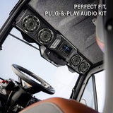 CanAm Defender | 2018-2026 HD10 & 2026 HD11 | 4-Speaker Overhead Sound Bar w/MRB4 Bluetooth and Kicker KM Speakers