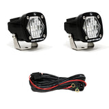 BAJA DESIGNS S1 Black LED Auxiliary Light Pod Pair - Universal