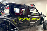HONDA TALON 1000 4-SEAT Cab Enclosure "THE VAULT" 2019-2022 Upper Side Doors & Panels (Patent Pending)