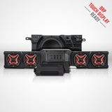 2026-Up CanAm Defender HD11 Phase-4 V-Spec 1,650watt 5-Speaker Audio Kit for BRP Touchscreen
