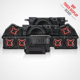 2026-Up CanAm Defender HD11 Phase-7 V-Spec 1,650watt 8-Speaker Audio Kit for BRP Touchscreen