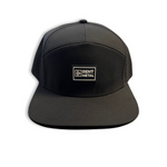 Bent Metal Patch Water Resistant Snapback Hat