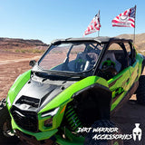 KAWASAKI TERYX H2 FRONT WINDSHIELD 2025+