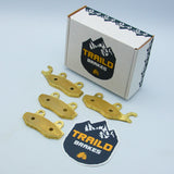 Yamaha Rhino 700 2008-2013 Brass Brake Pad Set