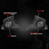 2024-2026 Can-Am® Maverick R, Phase-2 A-Spec 800watt 4-Speaker System
