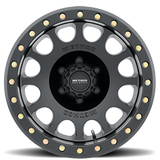 Aluminum Wheels 17x9 Beadlock MR105 Matte Black MB Method