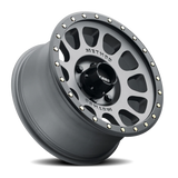Aluminum Wheels 16x8 NV MR305 Bolt Pattern 6 On 139.7 Offset 0 Lip Size 1.57 Titanium TT Matte Black Lip Method