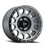 Aluminum Wheels 17x8.5 NV MR305 Titanium TT Matte Black Lip Method