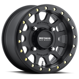Aluminum Wheels 15x10 MR401 Beadlock UTV Matte Black MB Method