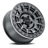 Aluminum Wheels 15x10 MR415 Beadlock UTV Matte Black MB Gloss Black Ring Method