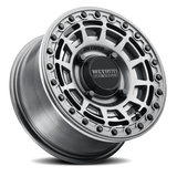 Aluminum Wheels 15x10 MR415 Beadlock UTV Graphite GY Gloss Graphite Ring Method