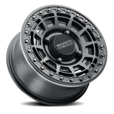 Aluminum Wheels 15x7 MR415 Beadlock UTV Matte Black MB Gloss Black Ring Method