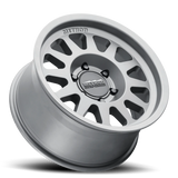 Aluminum Wheels 16x8 Bead Grip MR703 Bolt Pattern 6 On 139.7 Offset 0 Lip Size 1.22 Gloss Titanium SL Method
