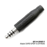 OFFROAD and STX SUPER SPORT Headset and Helmet Kit Adapter