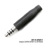 OFFROAD and STX SUPER SPORT Headset and Helmet Kit Adapter
