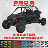 Polaris RZR Pro R 4 Seater Tender Spring Kit (Fox Shocks)