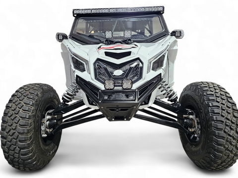 2017 to Current Can-Am X3 Maverick Machined Billet Front Winch Bumper (Black Anodize)