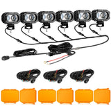 R4 Series | 4 Inch 60W Spot Beam LED Pods Light White Driving Light