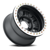 Aluminum Wheels 17x8.5 Monster Beadlock RT231 Black Machined Face Raceline Wheels