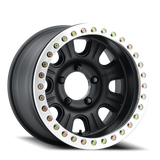 Aluminum Wheels 17x9.5 Monster Beadlock RT231 Black Machined Face Raceline Wheels