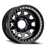 Aluminum Wheels 15x8 Black Daytona RT51 Gloss Black Beadlock Raceline Wheels