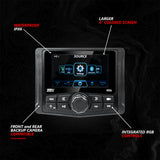 2020-2024 Polaris® RZR PRO Series Phase-4 A-Spec 5-Speaker 800watt System w/JVC