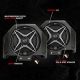 2020-2024 Polaris® RZR PRO Series Phase-4 A-Spec 5-Speaker 800watt System w/JVC