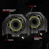 2020-2024 Polaris® RZR PRO Series Phase-6 K-Spec 5-Speaker 1400watt System w/MRB4