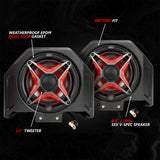 2020-2024 Polaris® RZR PRO Series Phase-5 V-Spec 5-Speaker 1400watt System for Ride Command