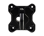 Polaris RZR XP1000 / Turbo Pull Plate / Radius Rod Plate Our Pull plate is machined from a solid piece of aircraft grade 6061 T-6 1.5"x 8" Aluminum bar stock. We then machine both pieces, send them out for anodize and then round all of our corners to give it a look that really pops and will wow anyone
