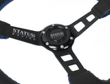 Deep Dish Leather Steering Wheel 13 Inch Diameter PRP Seats