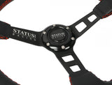 Deep Dish Leather Steering Wheel 13 Inch Diameter PRP Seats