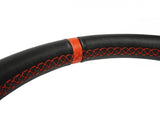 Deep Dish Leather Steering Wheel 13 Inch Diameter PRP Seats