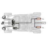 Tango2 Vehicle Specific Turn-Signal Kit with All-In-One Controller and Taillight Integration