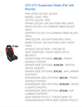 PRP GT3 Custom Seats for RJ