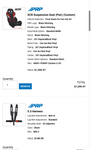 Custom PRP XCR Seat pair for MRS