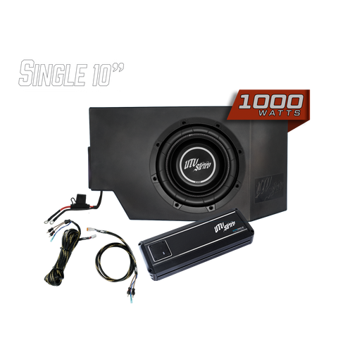 Can-Am® Defender 1000W Single Driver Side 10" Subwoofer Kit | UTVS-DEF-SUB-1000-DRIVER