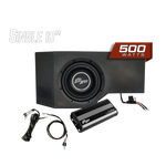 Can-Am® Defender 500W Single Passenger Side 10" Subwoofer Kit | UTVS-DEF-SUB-500-PASS