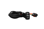 RZR® Pro Series Low Current Harness + Rocker Switch & Pulse Bar Plug | UTVS-PRO-HRN-LC-RKR