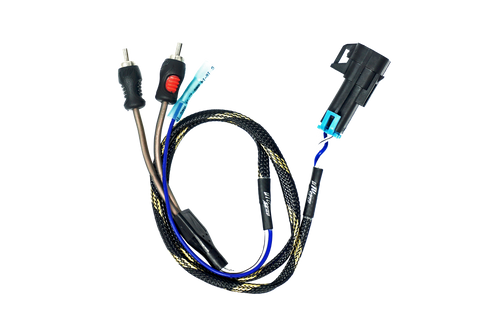 RZR® Pro Series Ride Command Subwoofer RCA Output Harness + Remote | UTVS-PRO-RC-SUB-OUT
