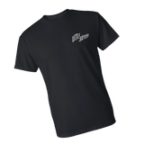 UTV Stereo Men's Signature T-Shirt with Silver Logo | UTVS-A-SHIRT-M-BLK
