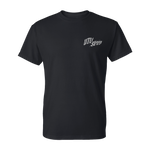UTV Stereo Men's Signature T-Shirt with Silver Logo | UTVS-A-SHIRT-M-BLK