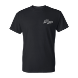 UTV Stereo Men's Signature T-Shirt with Silver Logo | UTVS-A-SHIRT-M-BLK