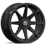 V01 14X7 +15MM 4X137 GLOSS BLACK