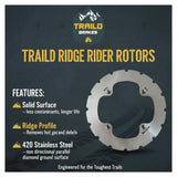 Can-Am Maverick X3 2017-2026 Ridge Rider Rotor and Pad Kit