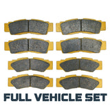 Yamaha Wolverine RMAX2/RMAX4 2021-2024 Ceramic Brake Pad Set with Parking Brake